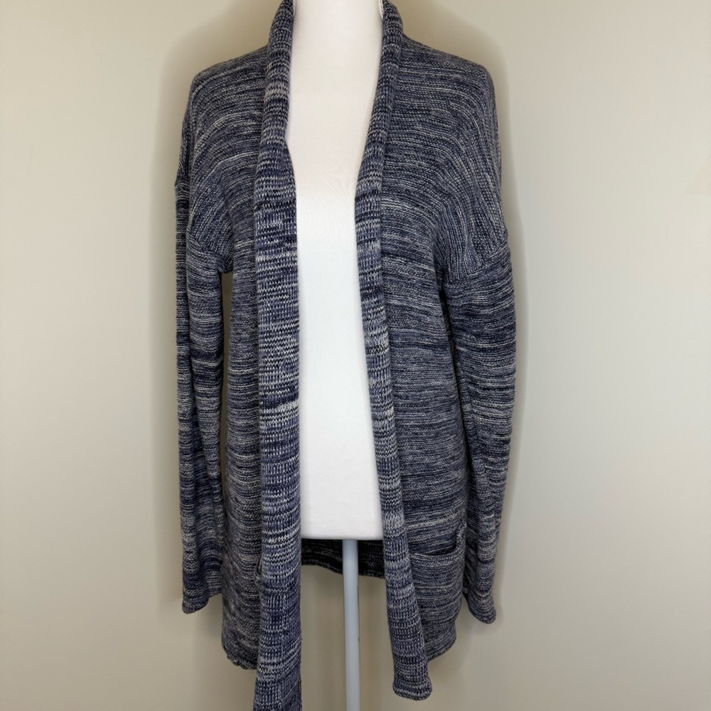 Columbia Women's Heathered Blue Cardigan